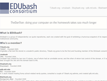 Tablet Screenshot of edu.tjbash.org